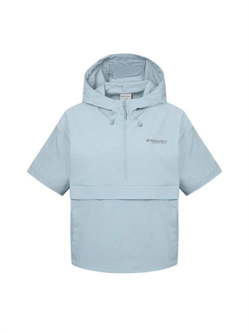 Женский спортивный анорак с коротким рукавом Freshvent (L. SKY BLUE)