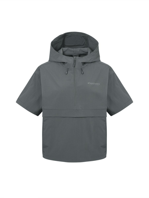 Женский спортивный анорак с коротким рукавом Freshvent (D/GREY)