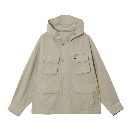 Куртка в стиле ретро-карго 8172 Beige