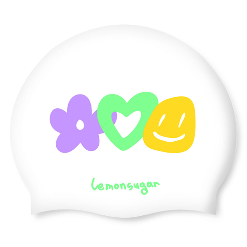 레몬슈가(LEMONSUGAR) 컬러팝 실리콘수모 화이트 - 사이즈 & 후기 | 무신사