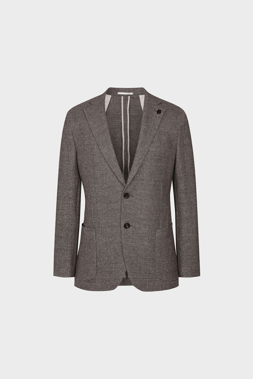 Льняной жакет Camicia Grey BN4SEA220GY