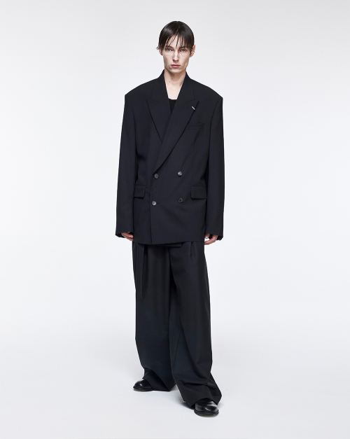 Блейзер SONGZIO HOMME double-breasted Black SH2JK274BK