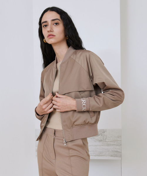 Жаккард бомбер (Beige)