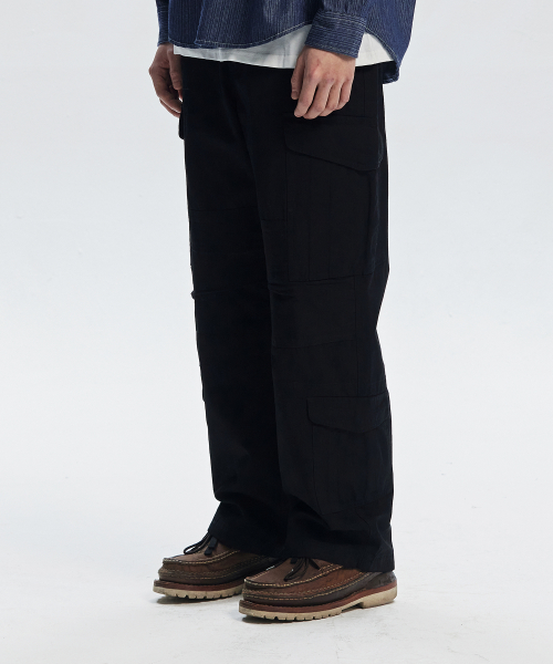 RIPSTOP FIELD CARGO PANTS _ чёрный