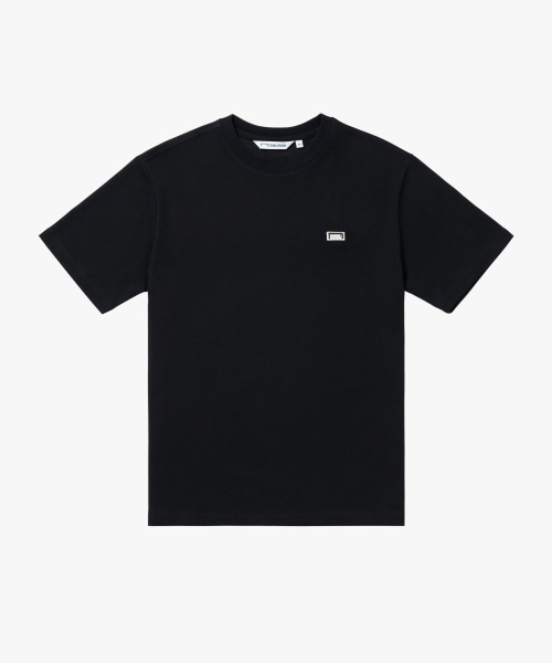 AIR MESH BOX LOGO TEE-BLACK
