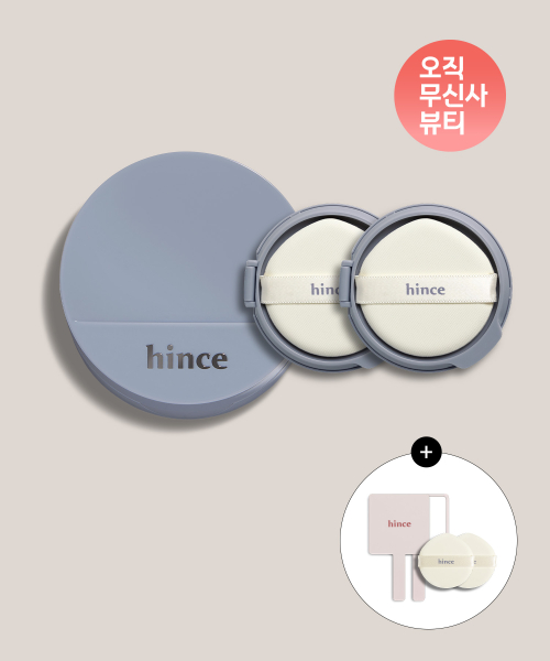힌스() 세컨 스킨 메쉬 매트 쿠션 SET (본품1+리필2) (+쿠션 퍼프&손거울 증정) 상품 이미지