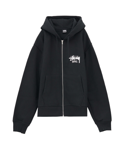 MUSINSA RAFFLE | Stussy Stock Seoul Zip Hood Black