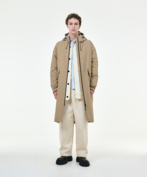 Мужской плащ 2-в-1 Hwaseong Core Collection Beige