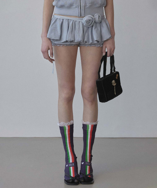 스컬프터(SCULPTOR) Washed Rose Bloomer Skort Dusty Sky - 사이즈