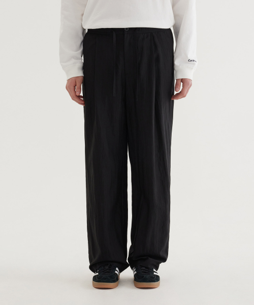 Свободные брюки Fluid Easy Semi-Wide Black