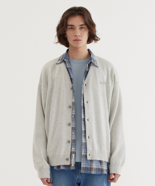 Базовый кардиган Y Heather Gray