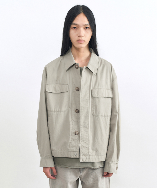 Хлопковая куртка BDU BEIGE