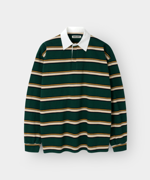 Регби-футболка в полоску (Green)