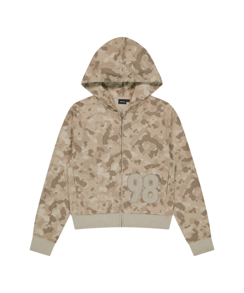 パーカー・フーディ AAKAM 98 Patch Camouflage Zip-Up Hoodie 5FT1684 AAKAM 98 Patch Camouflage Zip-Up Hoodie 5FT1684 (AAKAM