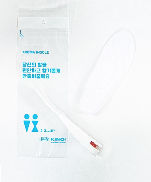 남자 여자 아로마향 키높이 깔창 화이트