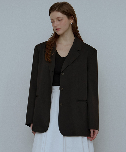 Flat Classic Jacket [Black]