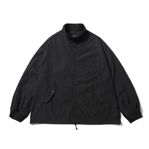 [SS25] WIDE DOG EAR JACKET / BLACK