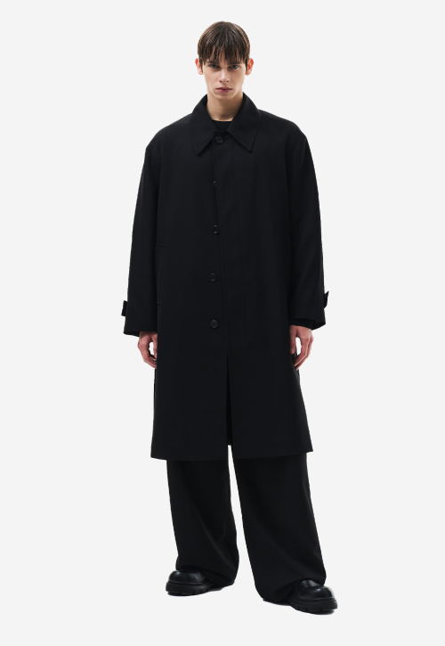 Тренч балмакаан black ZH2TC203BK