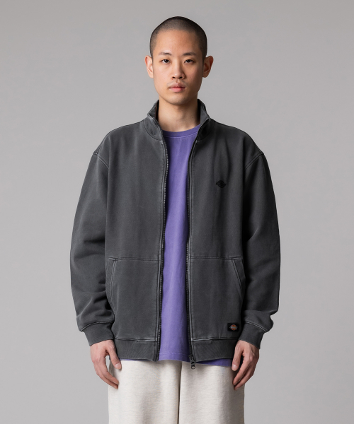 Трикотажная олимпийка Garment Dyed Charcoal