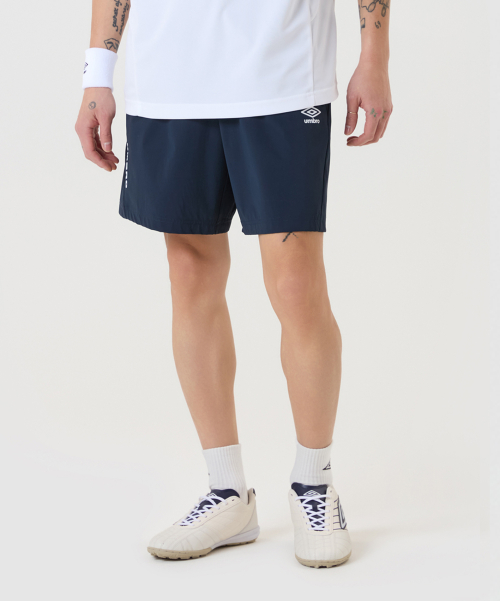 Активные охлаждающие шорты 4/4 из трикотажа (UQ121SHP33) Navy