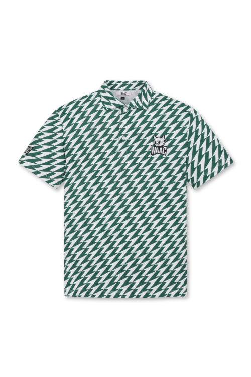 PLAYER S EDITION Men Arrow Print SS Polo_WMTCM25903GRX