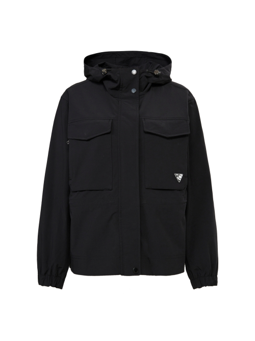 Куртка сафари средней длины CO Casual L_Black