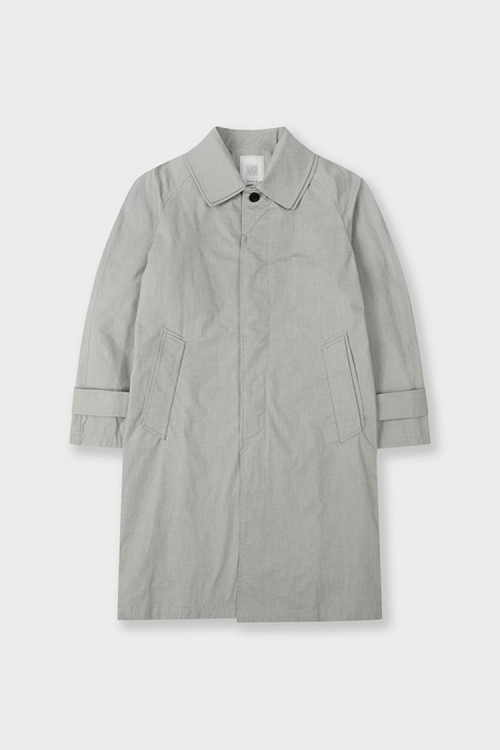 Тренч-пальто Mixed Cotton Belted Light Grey BN3SHA533LY