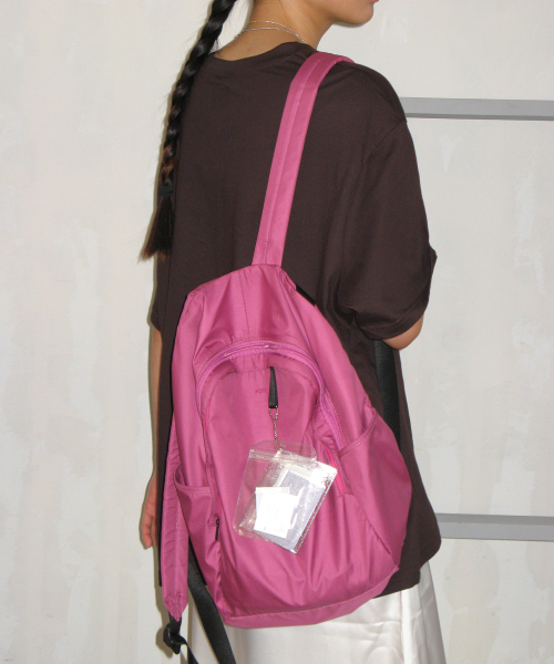 포테 [9차리오더:바로출고] 0002 HideSlot Classic Backpack_Magenta