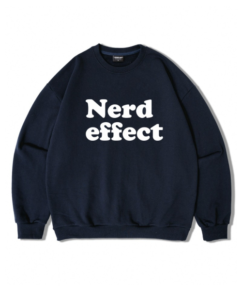 Оверсайз свитшот Nerd Effect Navy