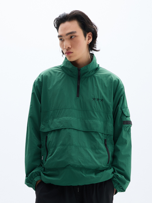 Анорак со скрытым капюшоном Tactical (Green)