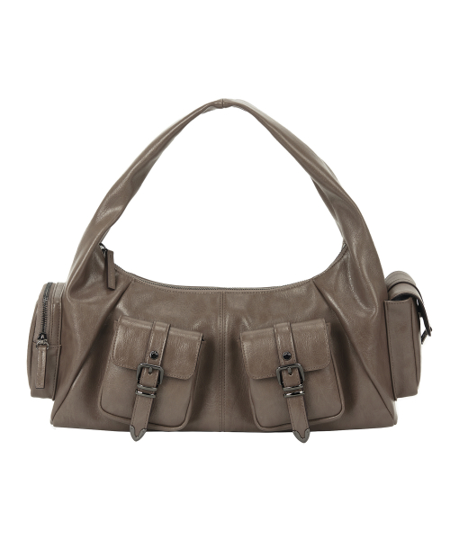 트리밍버드(TREEMINGBIRD) Tetra-Pocket Hobo Shoulder Bag