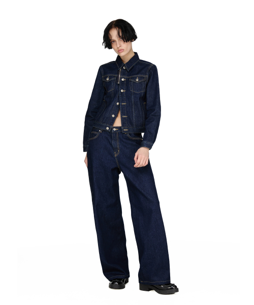 Low-Rise Denim брюки, INDIGO