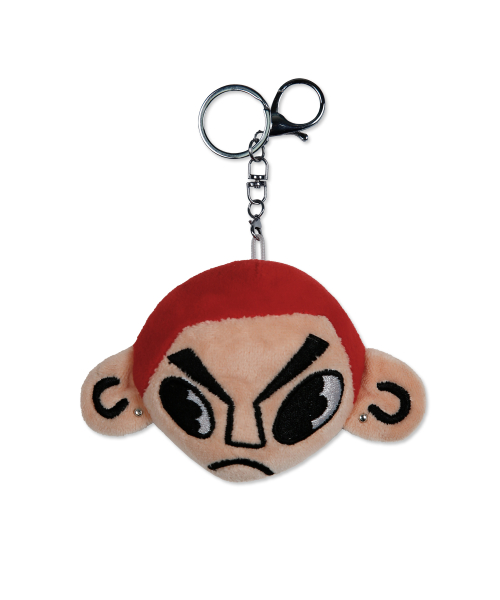 GAC016 イレイザーヘッドトライアルドールキーリング (赤)