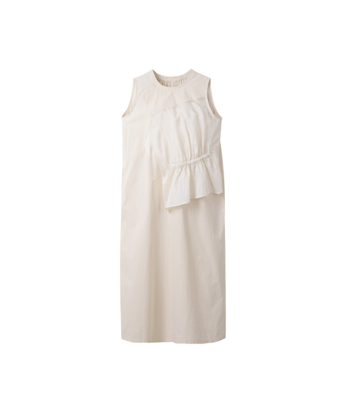 Mini Shirring Balloon Dress _RQDAM25559IVX