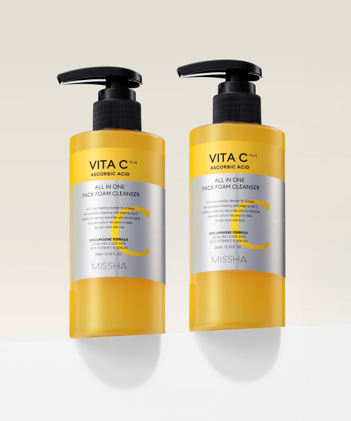 미샤() [2개] 비타씨플러스올인원팩폼클렌저_200ml 상품 이미지