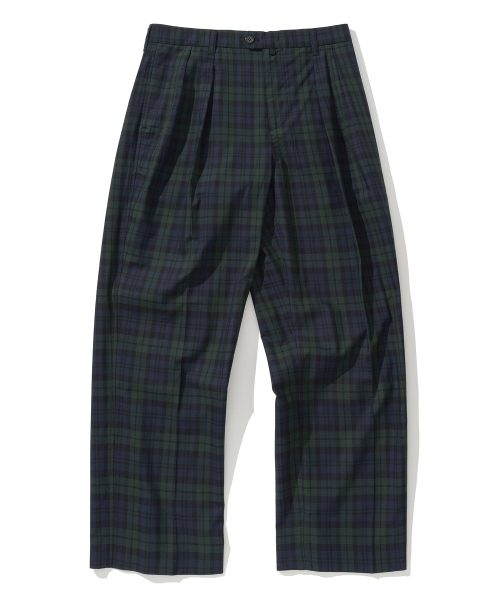 two tuck slacks blackwatch