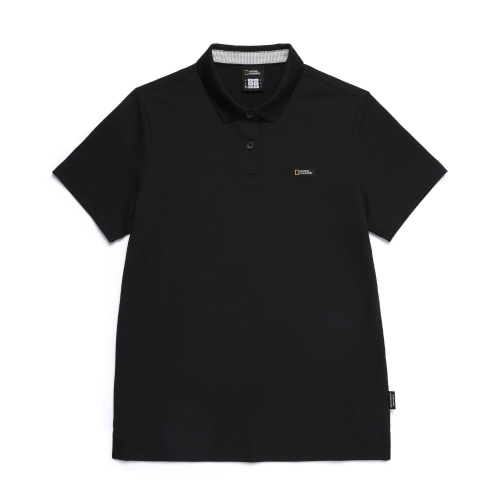 N252WPL020 женская Karidy basic-fit пике футболка Carbon Black
