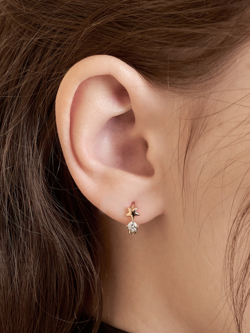 stardust cubic earring | engbrox - もごつ | もごつ