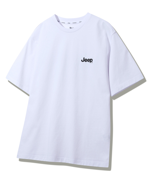 ★JEEP★ 230g MLogo Graphic Short Sleeve Tee JQ5TSU174MG ☆JEEP☆ 230g MLogo Graphic Short Sleeve Tee JQ5TSU174WH