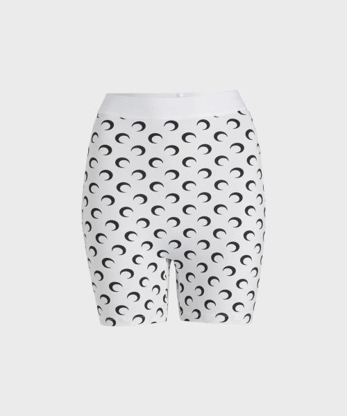 W Recycled Moon Jersey мини шорты White