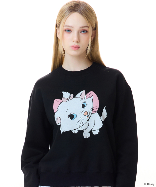 [MARIE] SWEATSHIRT(BLACK)