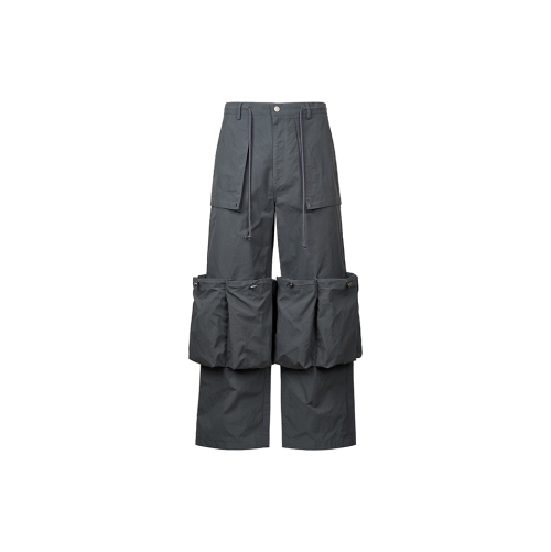 13 POCKETS NYLON PANTS (CHARCOAL)