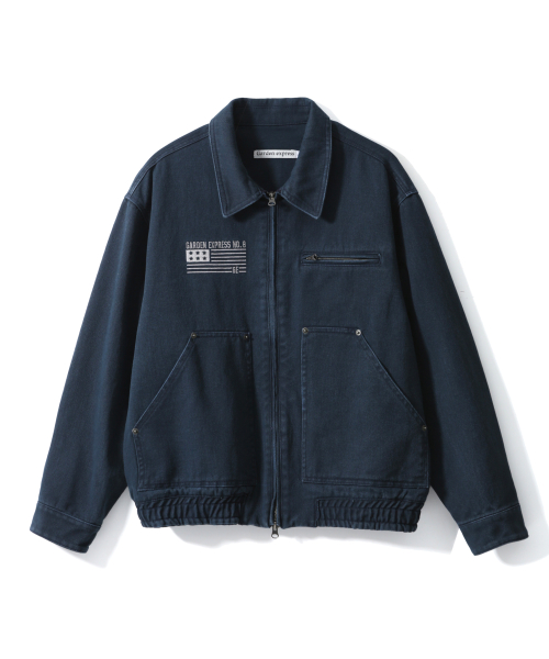 Pigment Work Jacket (navy)