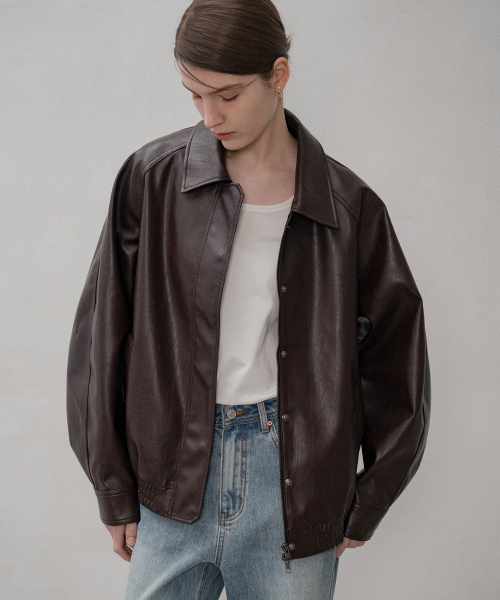 Куртка из экокожи SIOT4141 Urban_Brown