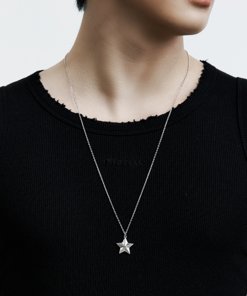 MUSINSA公式 | PRCSS Star Pendant Necklace