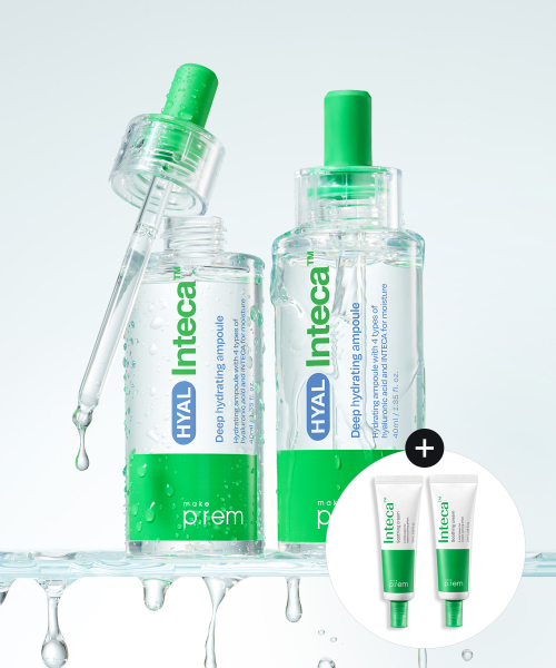 메이크프렘() [증정][2pack] 히알 인테카 속수분 앰플 40ml 상품 이미지