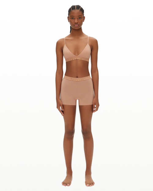 Everyday bralette & boy шорты set_rose sand