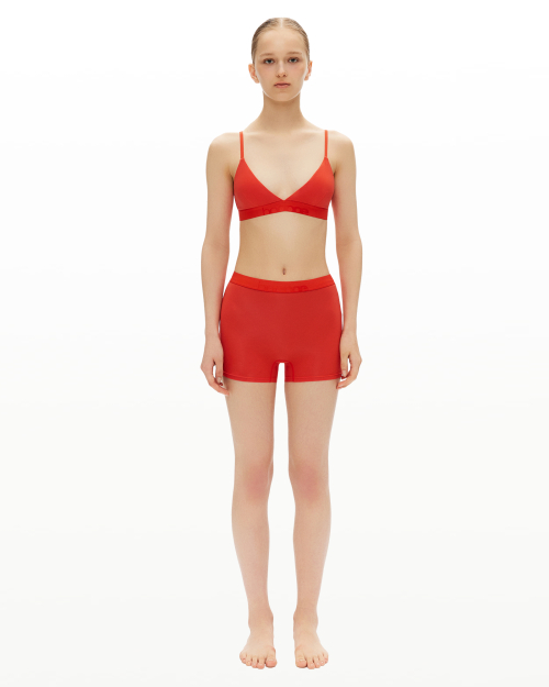 Everyday bralette & boy шорты set_sunset orange