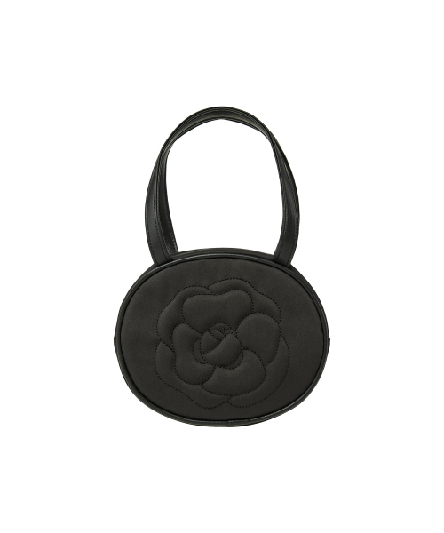 ★EMIS★ROSE STITCH ROUND BAG ROSE STITCH ROUND BAG-PINK