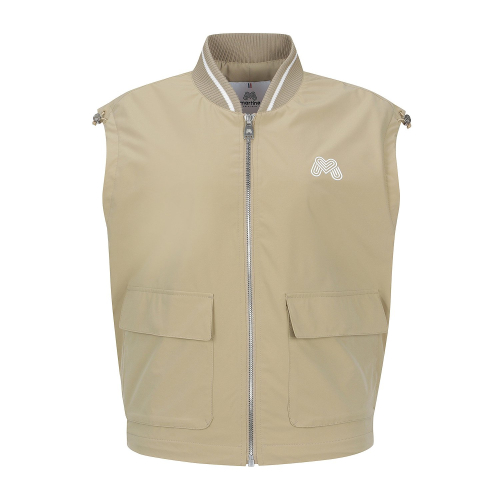 Shawl Collar Vest_Beige